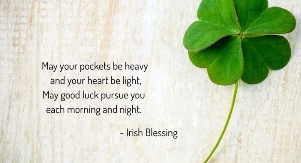 The Most Famous Traditional Irish Blessing Prayer